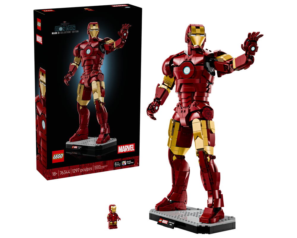 LEGO Set 76344-1 Iron Man Mark 3 Collectors' Edition (2026 Super