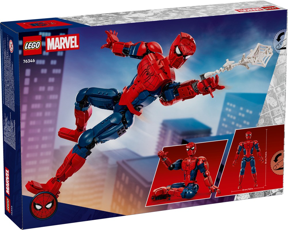 LEGO Set 76346-1 Spider-Man Hero Figure (2026 Super Heroes Marvel