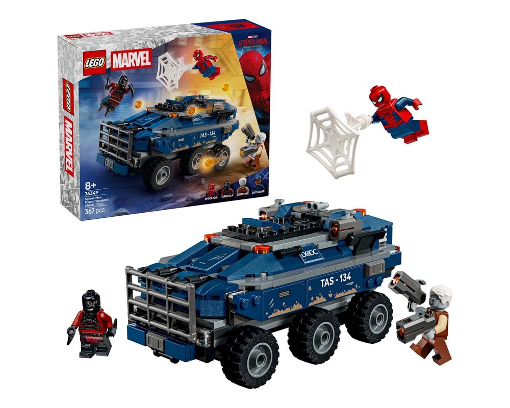断捨離中 LEGO Set 76349-1 Spider-Man Prison Transport Chase (2026 Super
