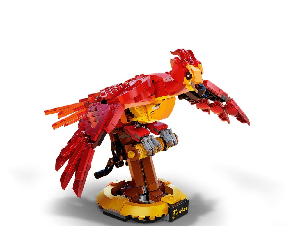 LEGO Set 76394-1 Fawkes, Dumbledore's Phoenix (2021 Harry Potter) | Rebrickable - Build with LEGO