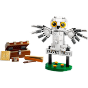 Lego Harry Potter Hagrid Brown Wand Hedwig Owl Norbert Dragon Troll Fluffy  Dog