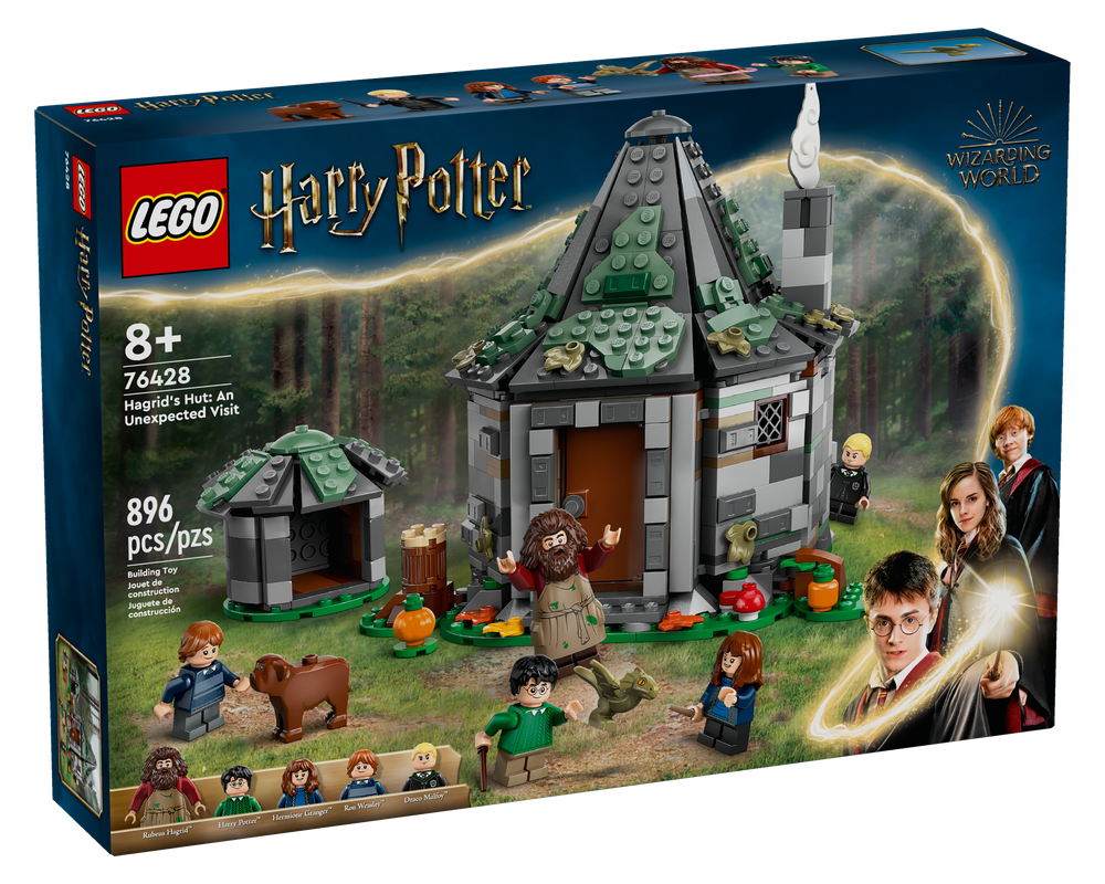 LEGO Set 764281 Hagrid's Hut An Unexpected Visit (2024 Harry Potter