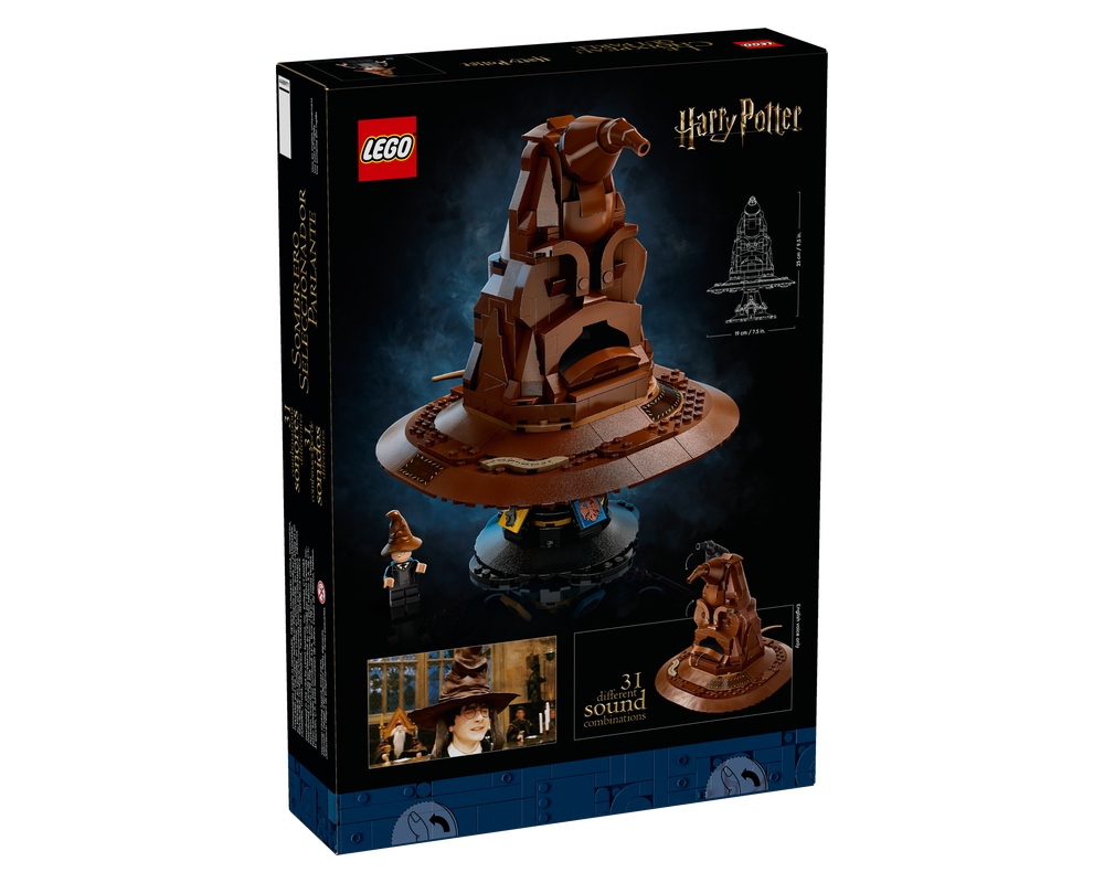 LEGO Set 764291 Talking Sorting Hat (2024 Harry Potter) Rebrickable