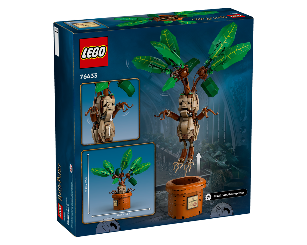 LEGO Set 76433-1 Mandrake (2024 Harry Potter) | Rebrickable - Build ...