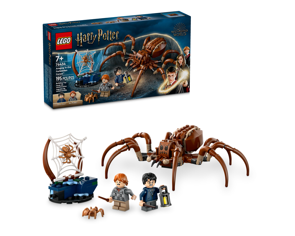 LEGO Set 76434-1 Aragog in the Forbidden Forest (2024 Harry Potter