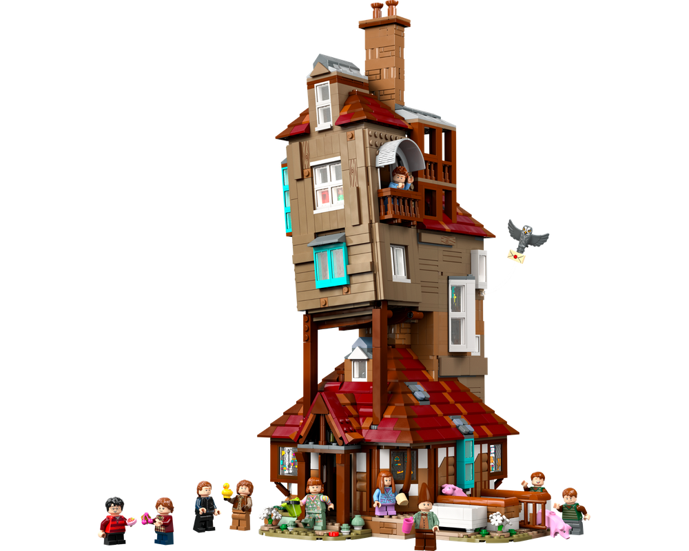 LEGO The Burrow - Harry Potter 76437 Speed Build - YouTube