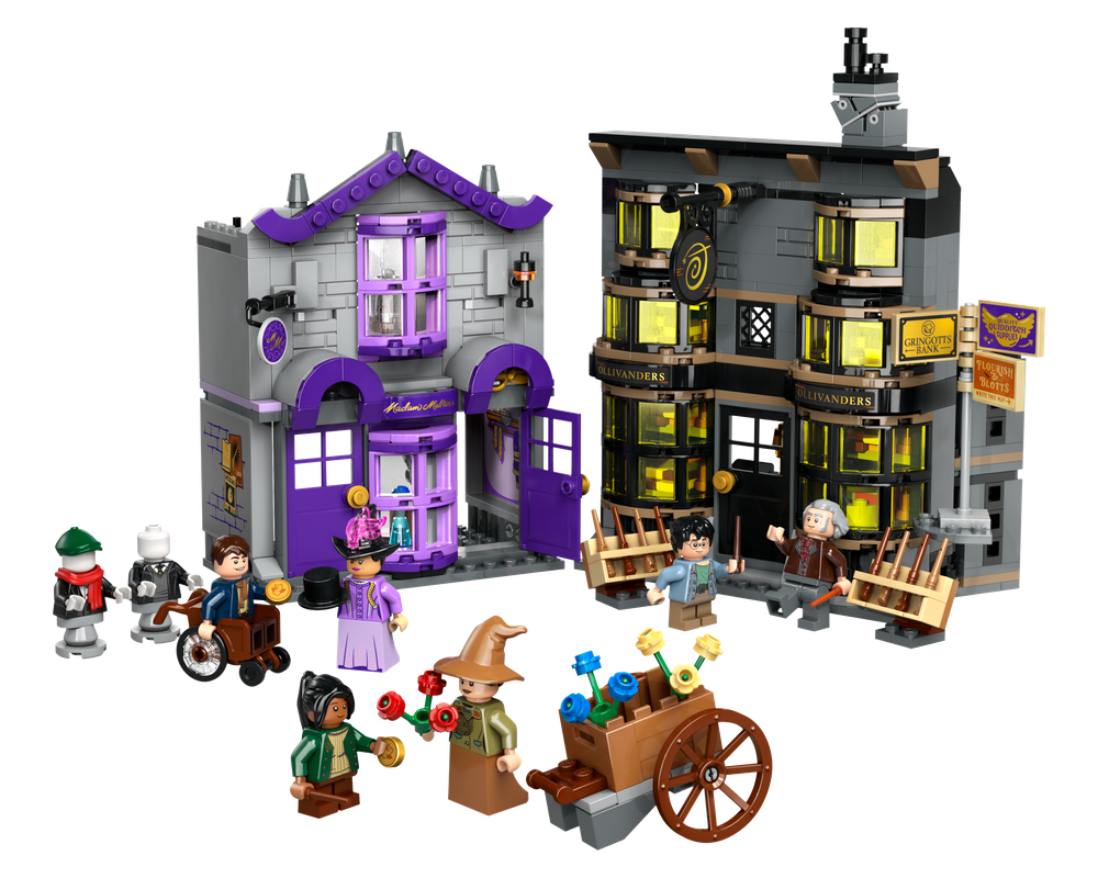 LEGO Set 76439-1 Ollivanders & Madam Malkin’s Robes (2024 Harry Potter ...