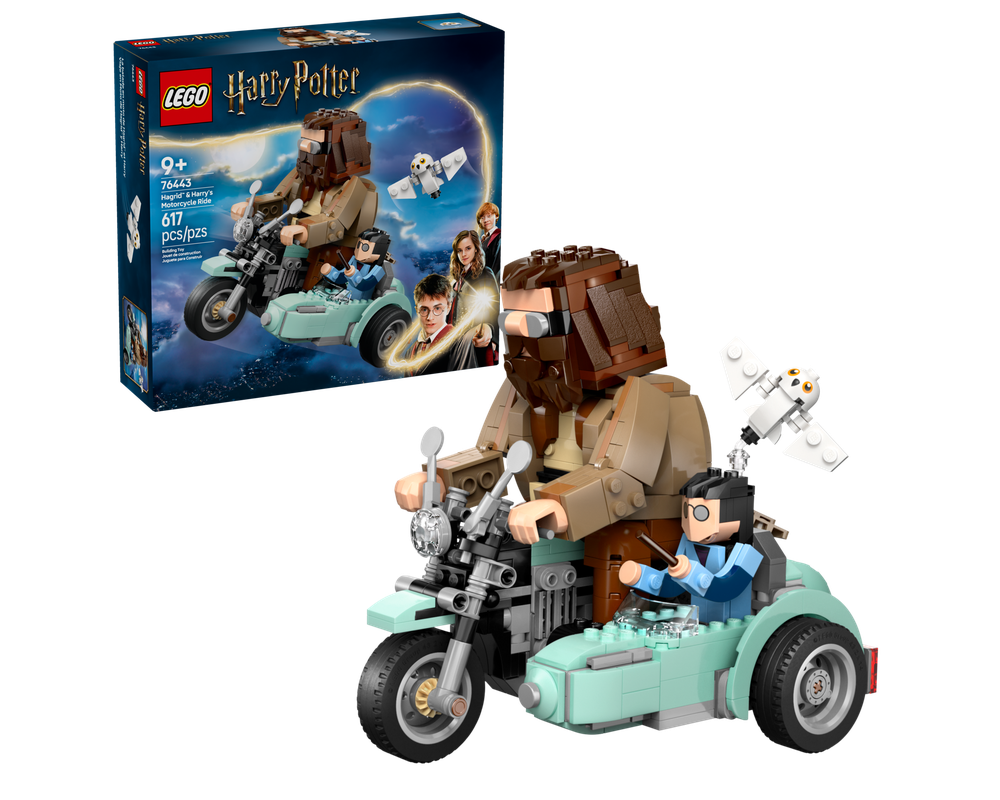 LEGO Set 76443-1 Hagrid & Harry's Motorcycle Ride (2025 Harry