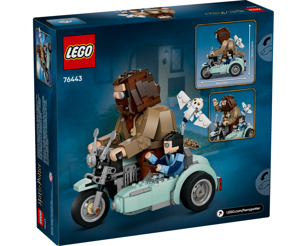 LEGO Set 76443-1 Hagrid & Harry's Motorcycle Ride (2025