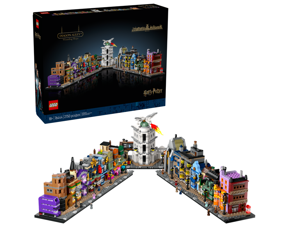 スピナーパーツ　オーダーページ LEGO Set 76444-1 Diagon Alley Wizarding Shops (2025 Harry