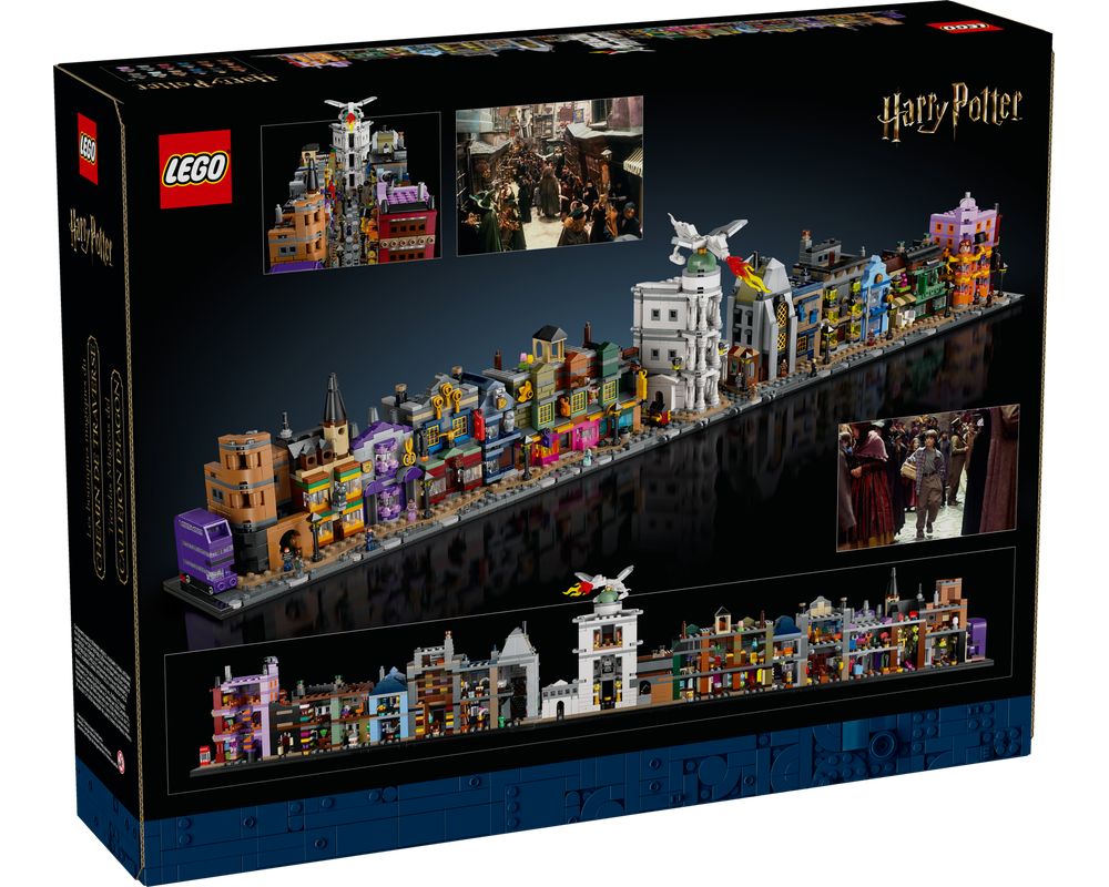 LEGO Set 76444-1 Diagon Alley Wizarding Shops (2025 Harry