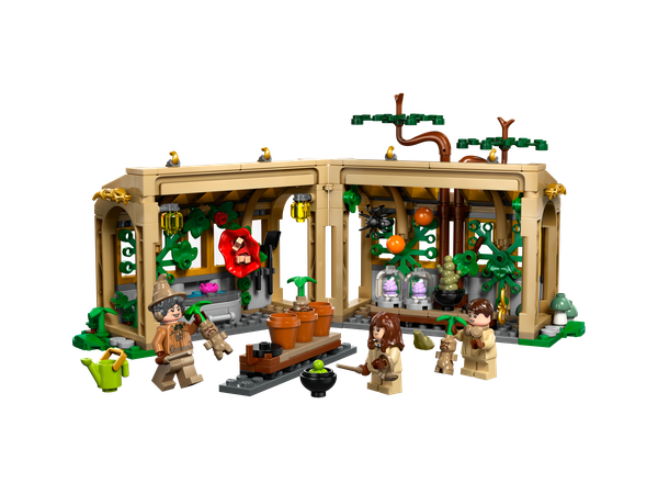 Le château de Poudlard : le cours de botanique 76445