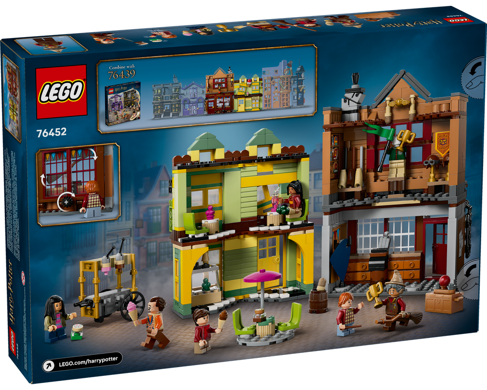 LEGO Set 76452-1 Quality Quidditch Supplies & Ice Cream Parlour
