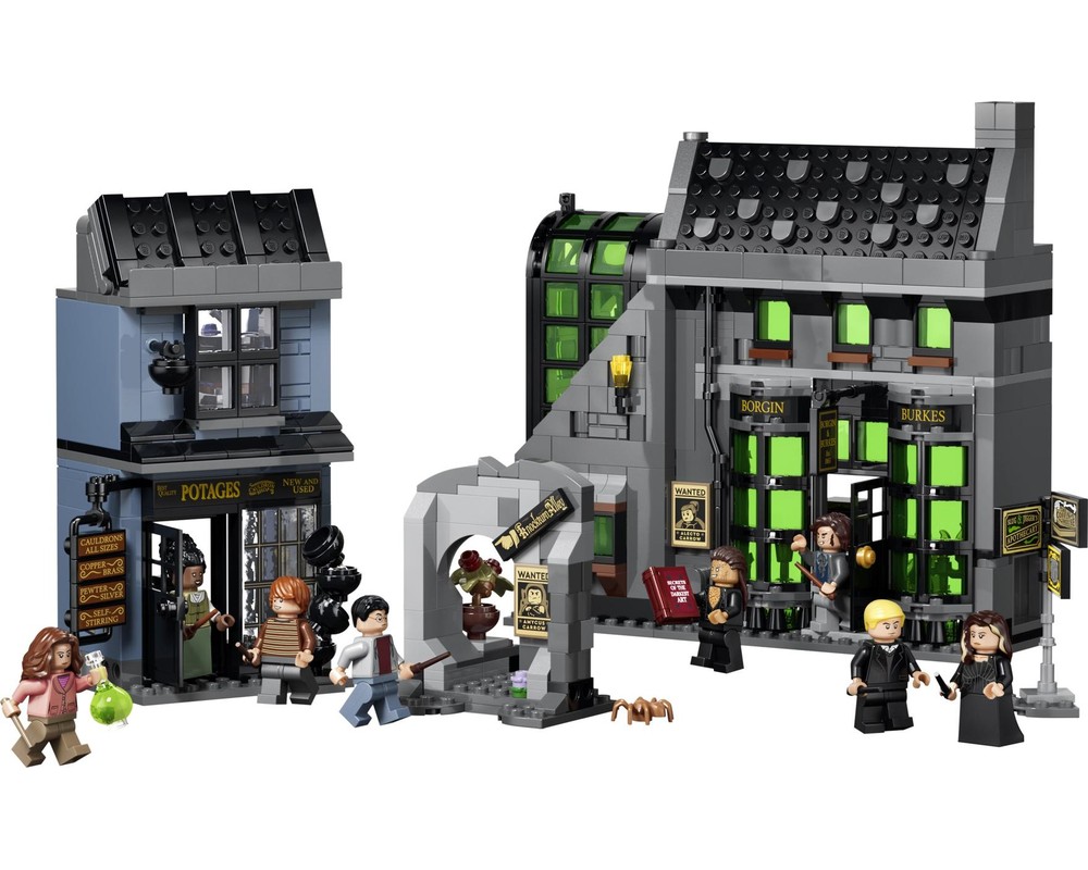 LEGO Set 76471-1 Knockturn Alley Wizarding Shops (2026 Harry