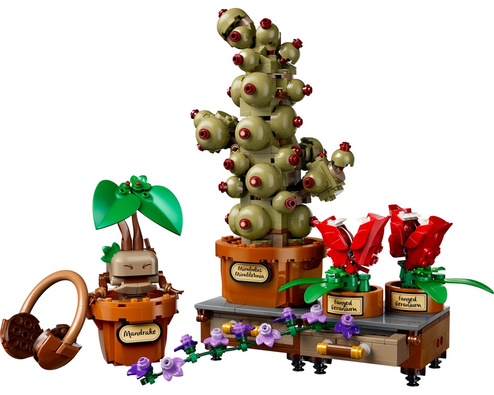 LEGO Set 76474-1 Hogwarts Herbology Plants (2026 Harry Potter