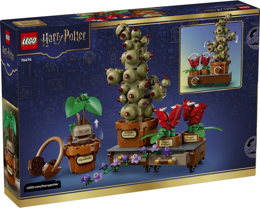 LEGO Set 76474-1 Hogwarts Herbology Plants (2026 Harry Potter