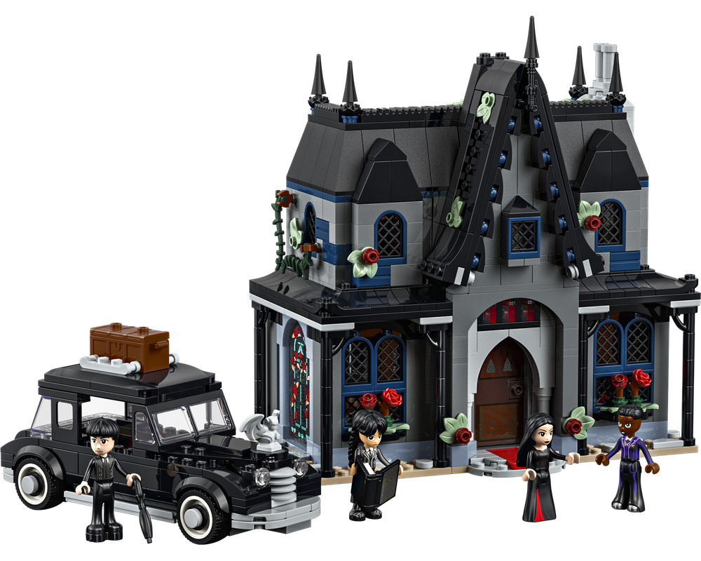 LEGO Set 76786-1 Morticia's Cottage (2025 Wednesday) | Rebrickable