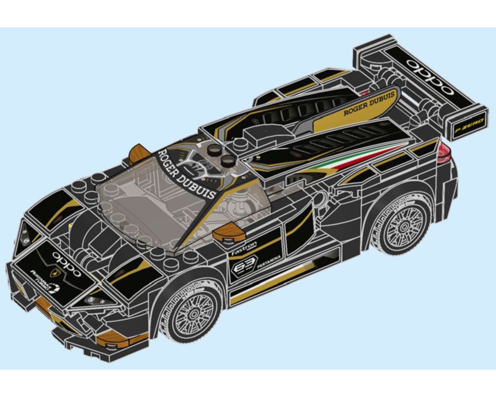 LEGO Set 76899-1-s1 Lamborghini Huracán Super Trofeo EVO ...