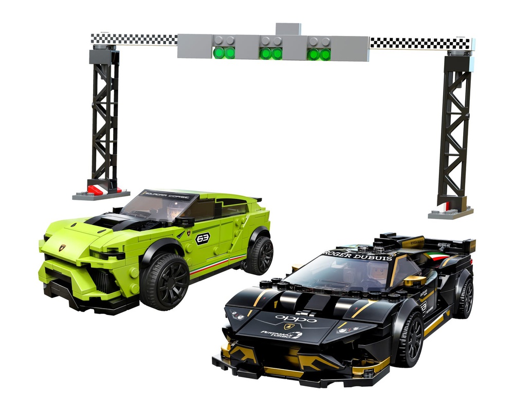 LEGO Set 76899-1 Lamborghini Urus ST-X & Lamborghini Huracán Super Trofeo  EVO (2020 Speed Champions) | Rebrickable - Build with LEGO