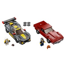 Chevrolet Corvette C8.R Race Car and 1969 Chevrolet Corvette (set 76903-1)