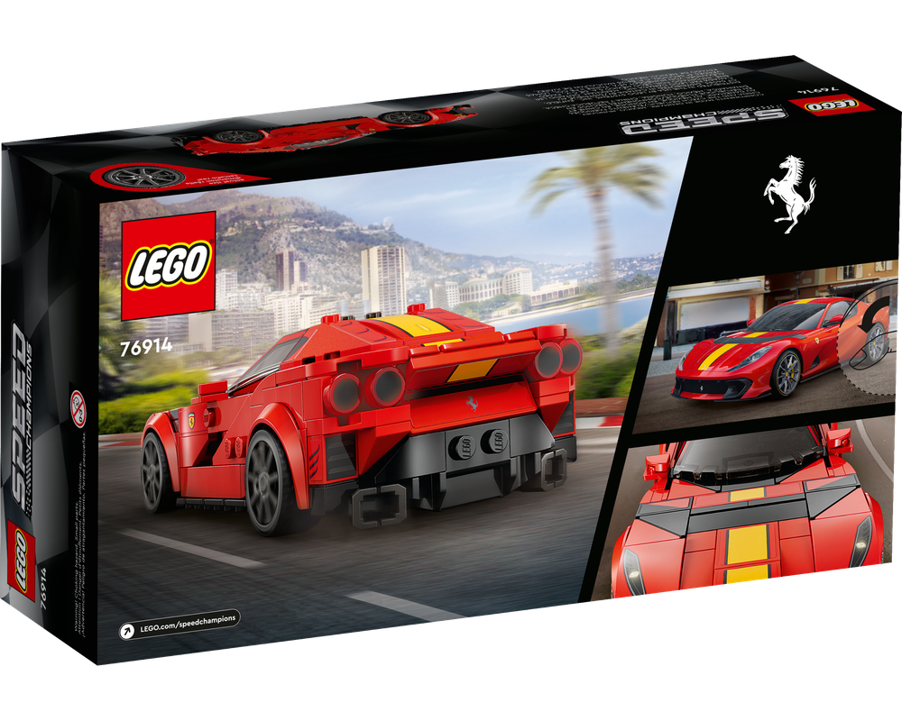 Coches De Juguete Lego Speed Champions 76895 Ferrari F8 Trib