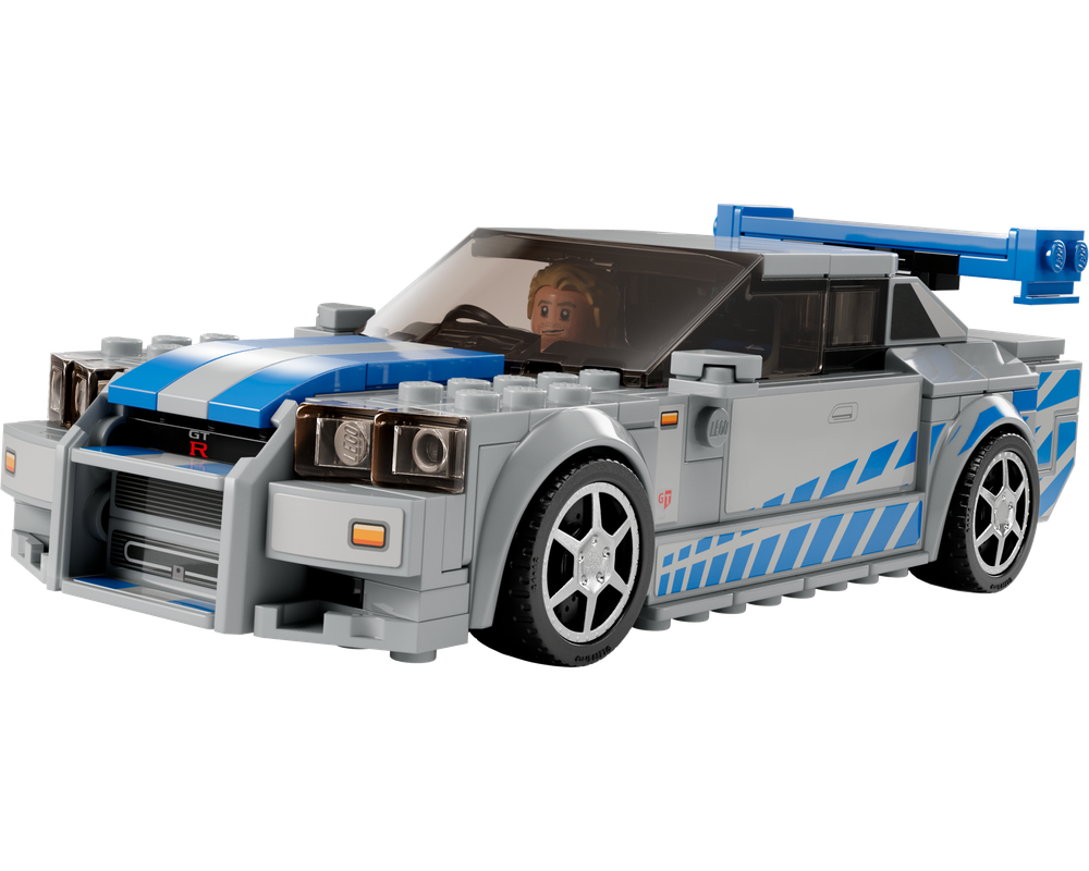 LEGO Speed Champions Nissan Skyline GT-R (R34) de 2 Fast 2 Furious 76917  (319 Peças)