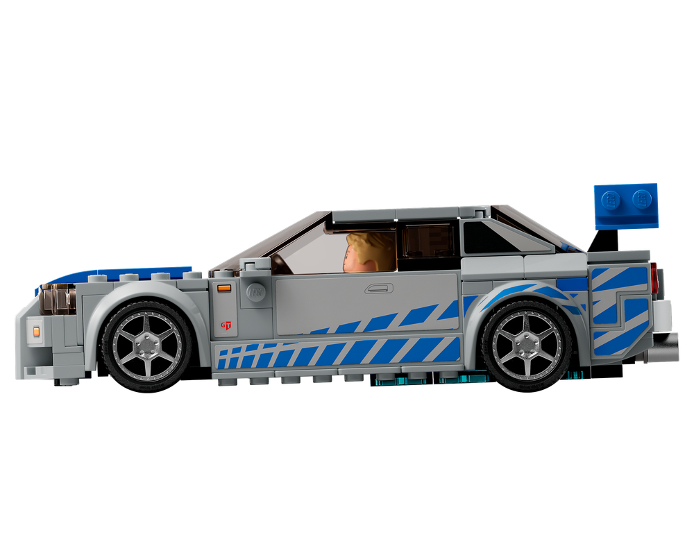 LEGO MOC Mod of „2 Fast 2 Furious - Nissan Skyline GT-R R34“ from LEGO  Speed Champions Set 76917 by williweb