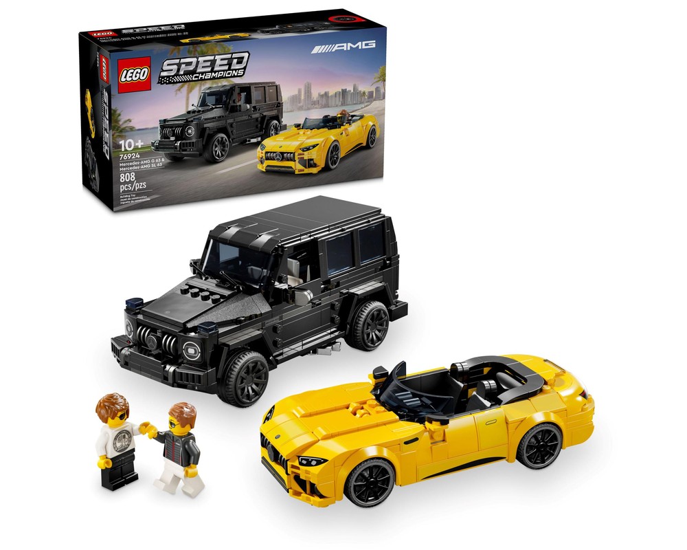 LEGO Set 76924-1 Mercedes-AMG G 63 & Mercedes-AMG SL 63 (2024