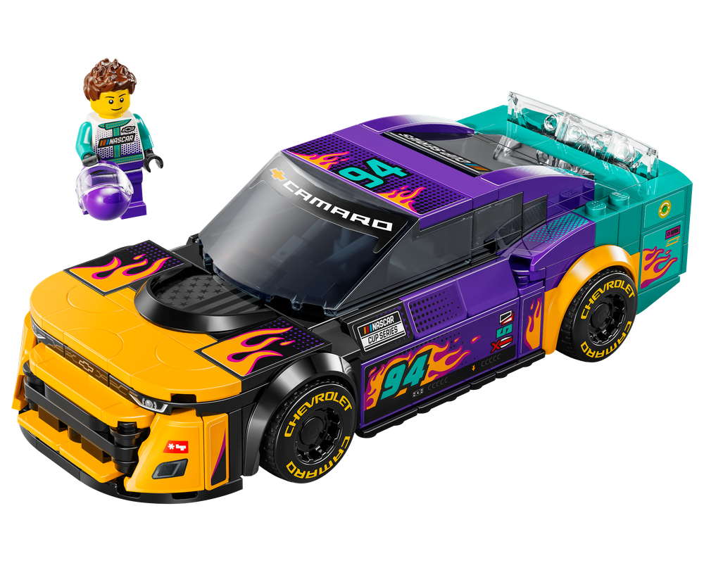 絵画 EGO size F0 LEGO Set 76935-1 NASCAR Next Gen Chevrolet Camaro ZL1 (2024
