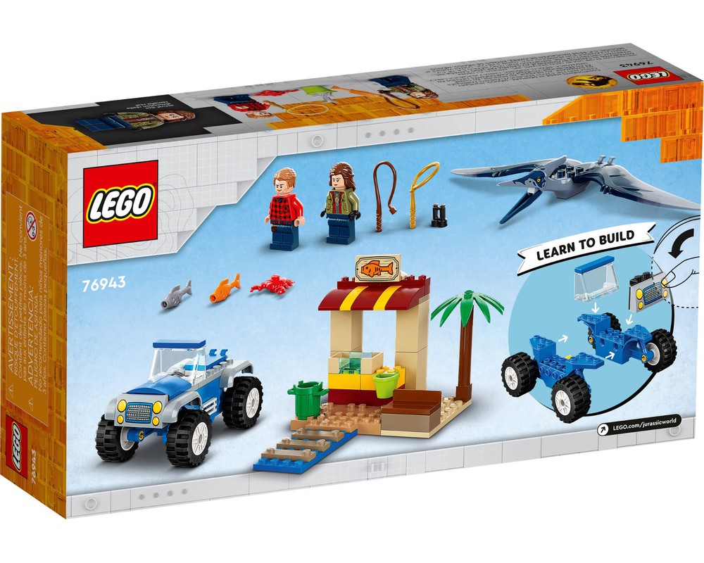 Lego pteranodon chase store instructions