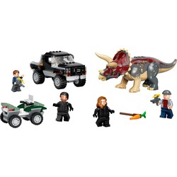 Triceratops i zasadzka z pick-upem