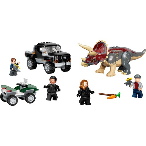 Triceratops Pickup Truck Ambush