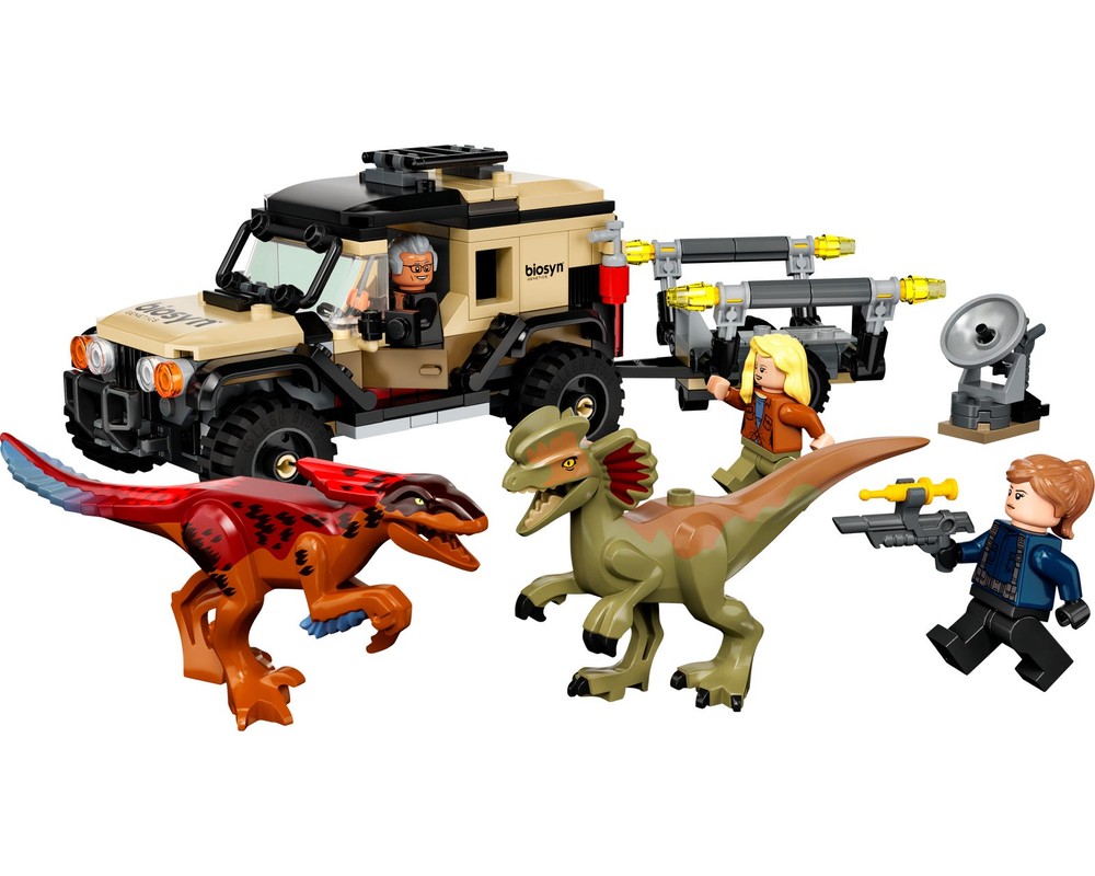 LEGO Set 76951-1 Pyroraptor & Dilophosaurus Transport (2022