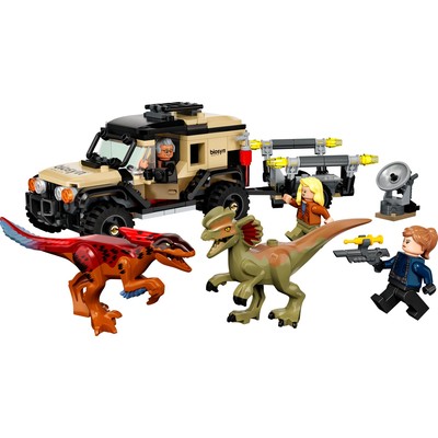 LEGO Pyroraptor & Dilophosaurus Transport set 76951