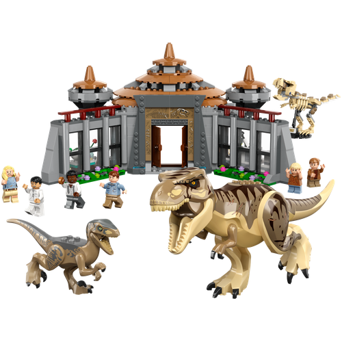 Visitor Center: T. rex & Raptor Attack