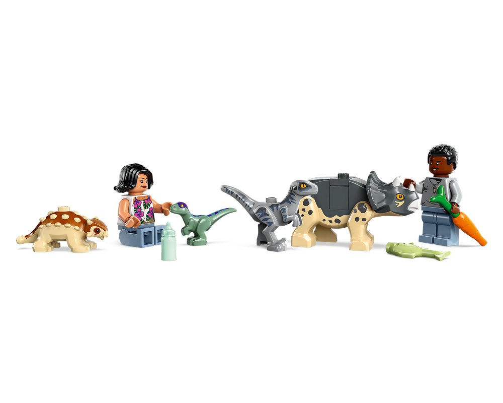 LEGO Set 76963-1 Baby Dinosaur Rescue Center (2024 Jurassic