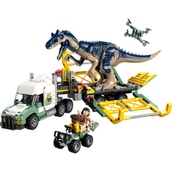 Dinomisje: ciężarówka do transportu allozaura
