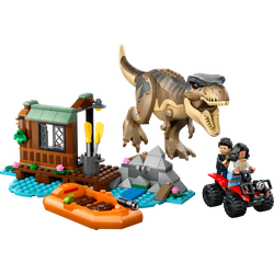 Ucieczka rzeką przed tyranozaurem