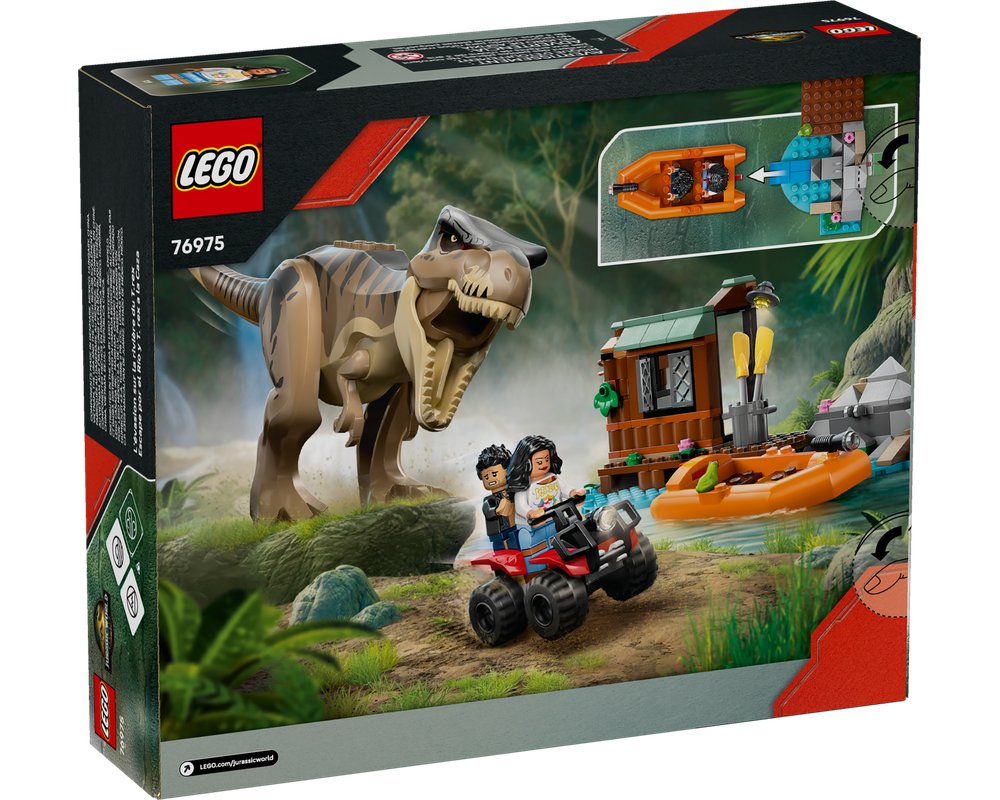 LEGO Set 76975-1 T. rex River Escape (2025 Jurassic World