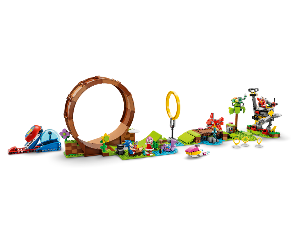 LEGO Set 76994-1 Sonic's Green Hill Zone Loop Challenge (2023 Sonic The  Hedgehog)