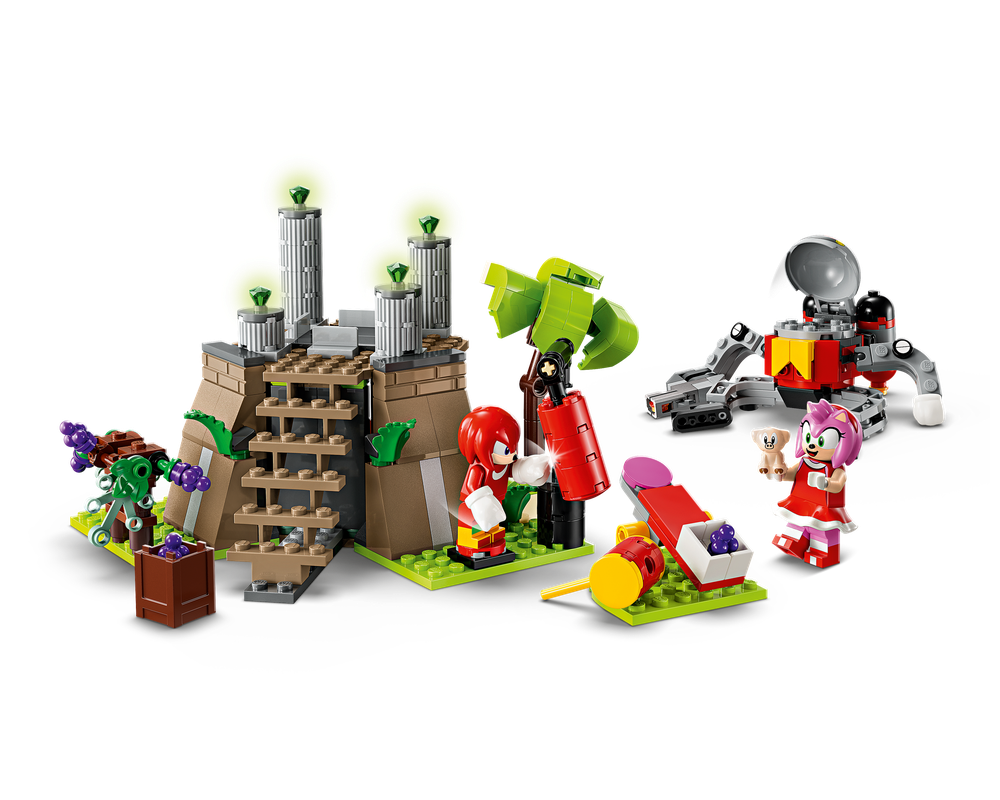 LEGO Set 76998-1 Knuckles and the Master Emerald Shrine (2024 Sonic The ...