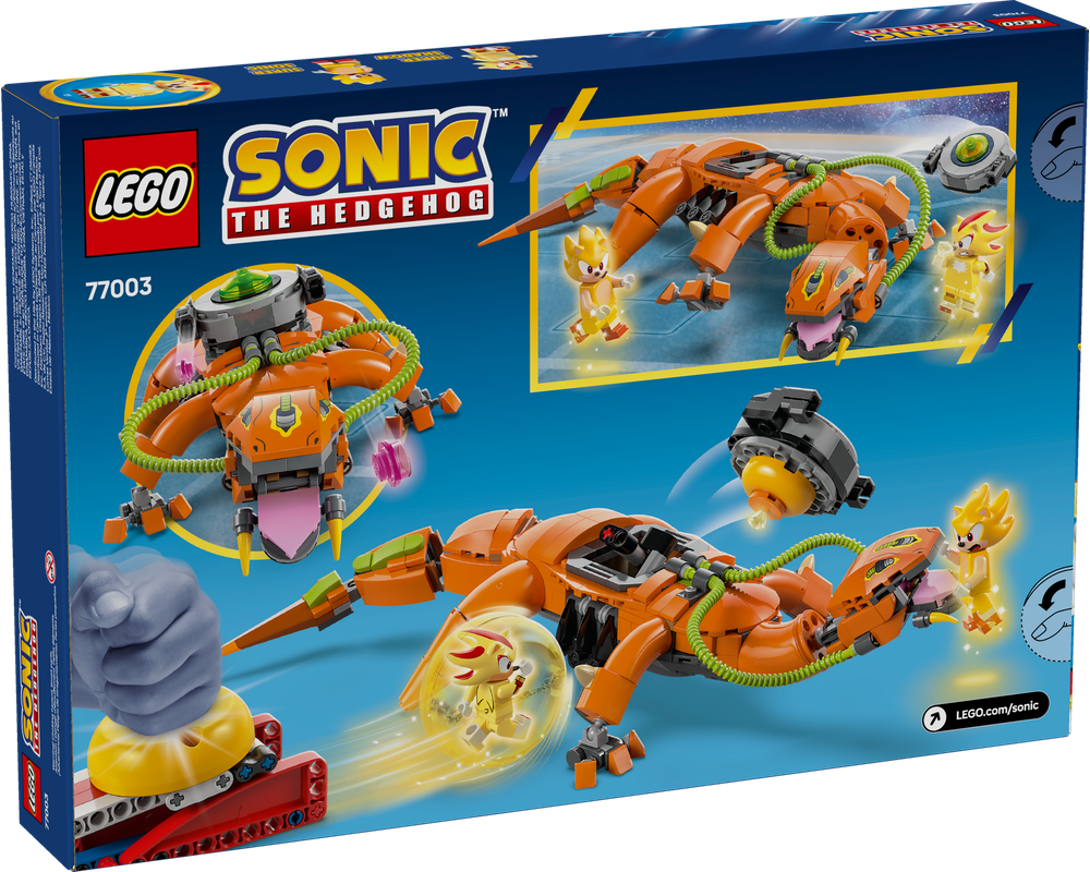 LEGO Set 77003-1 Super Shadow vs. Biolizard (2025 Sonic The Hedgehog ...