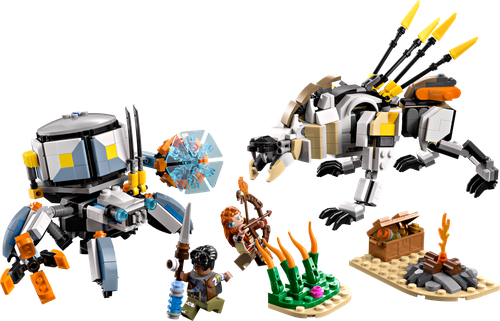 Aloy & Varl vs. Shell-Walker & Sawtooth