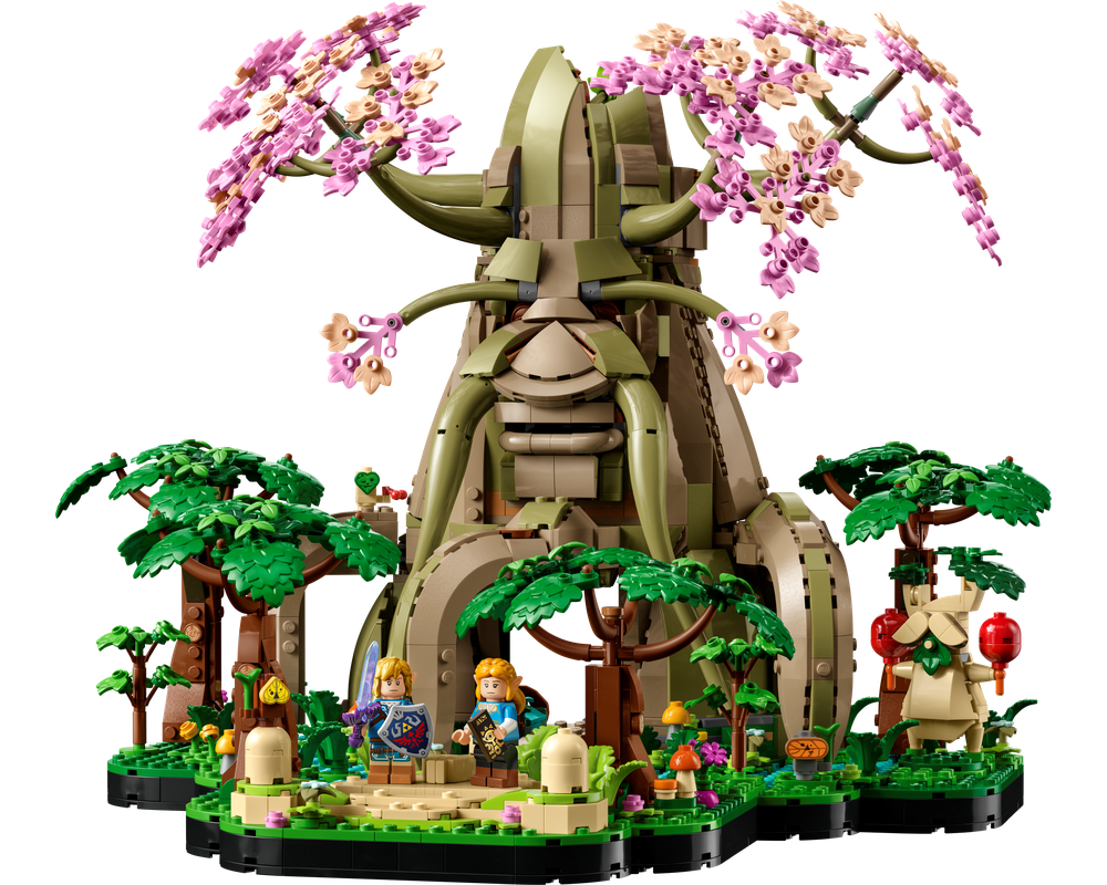 LEGO Set 77092-1 Great Deku Tree 2-in-1 (2024 The Legend of Zelda ...