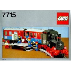 Push-Along Passenger Steam Train (set 7715-1)