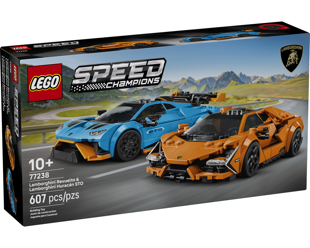 LEGO Set 77238-1 Lamborghini Revuelto & Huracán STO (2025 Speed