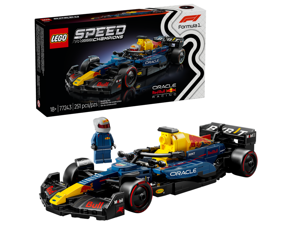 LEGO Set 77243-1 Oracle Red Bull Racing RB20 F1 Race Car (2025 Speed ...