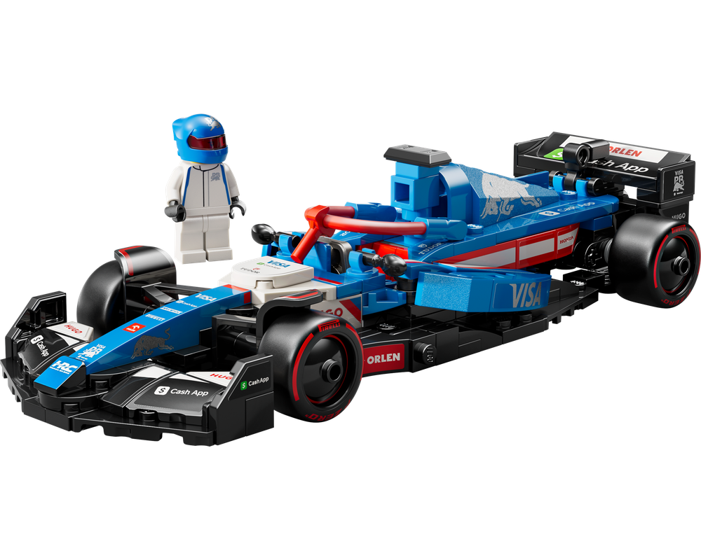 らいら LEGO Speed Champions Visa Cash App RB VCARB 01 F1 Race Car