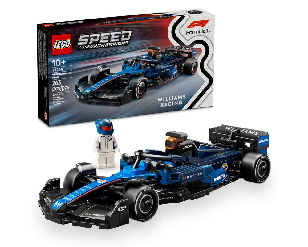 インスタコード LEGO Set 77249-1 Williams Racing FW46 F1 Race Car (2025 Speed