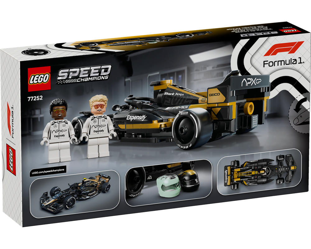 LEGO Set 77252-1 APXGP Team Race Car from F1 The Movie (2026 Speed ...